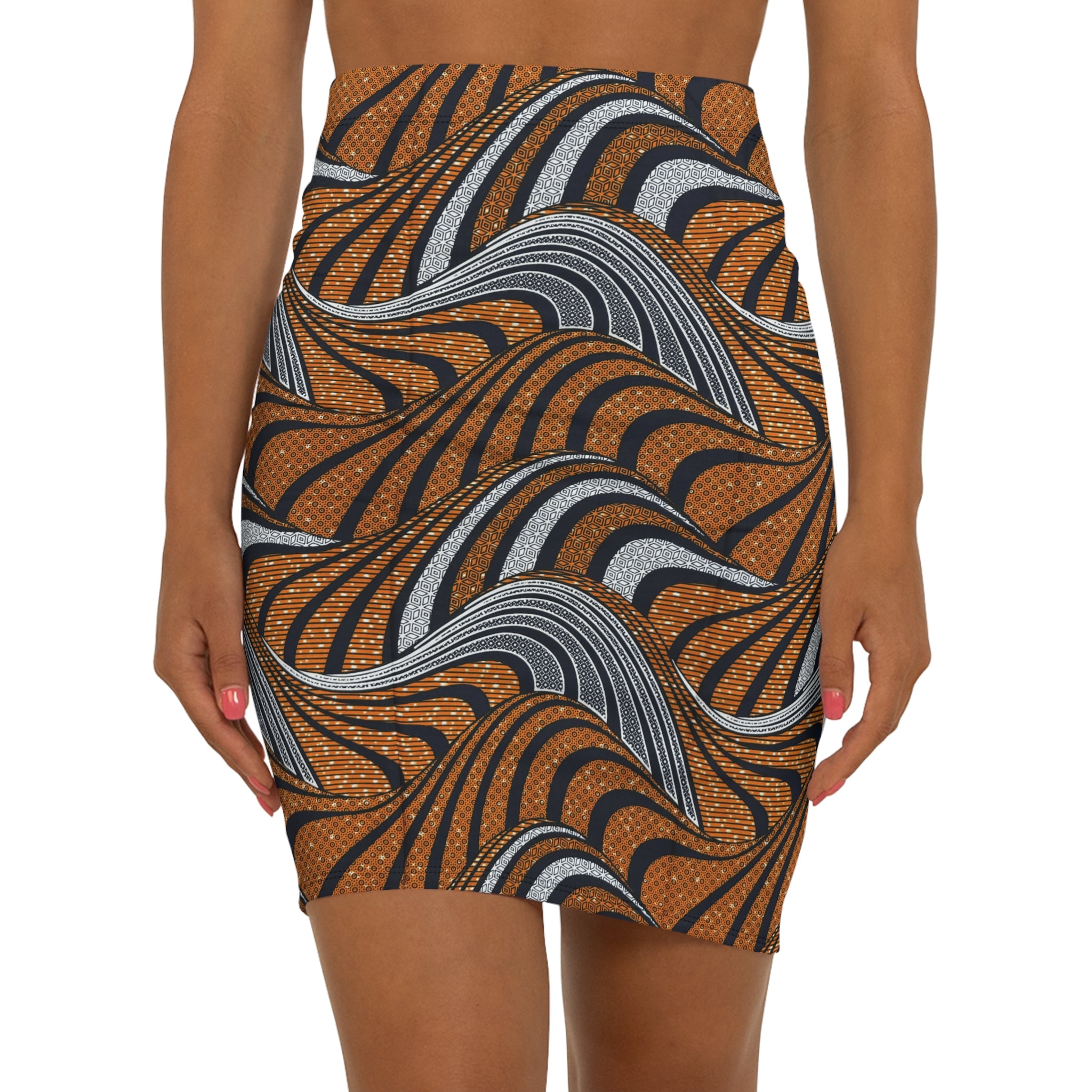 Amber Waves African Print Fabric