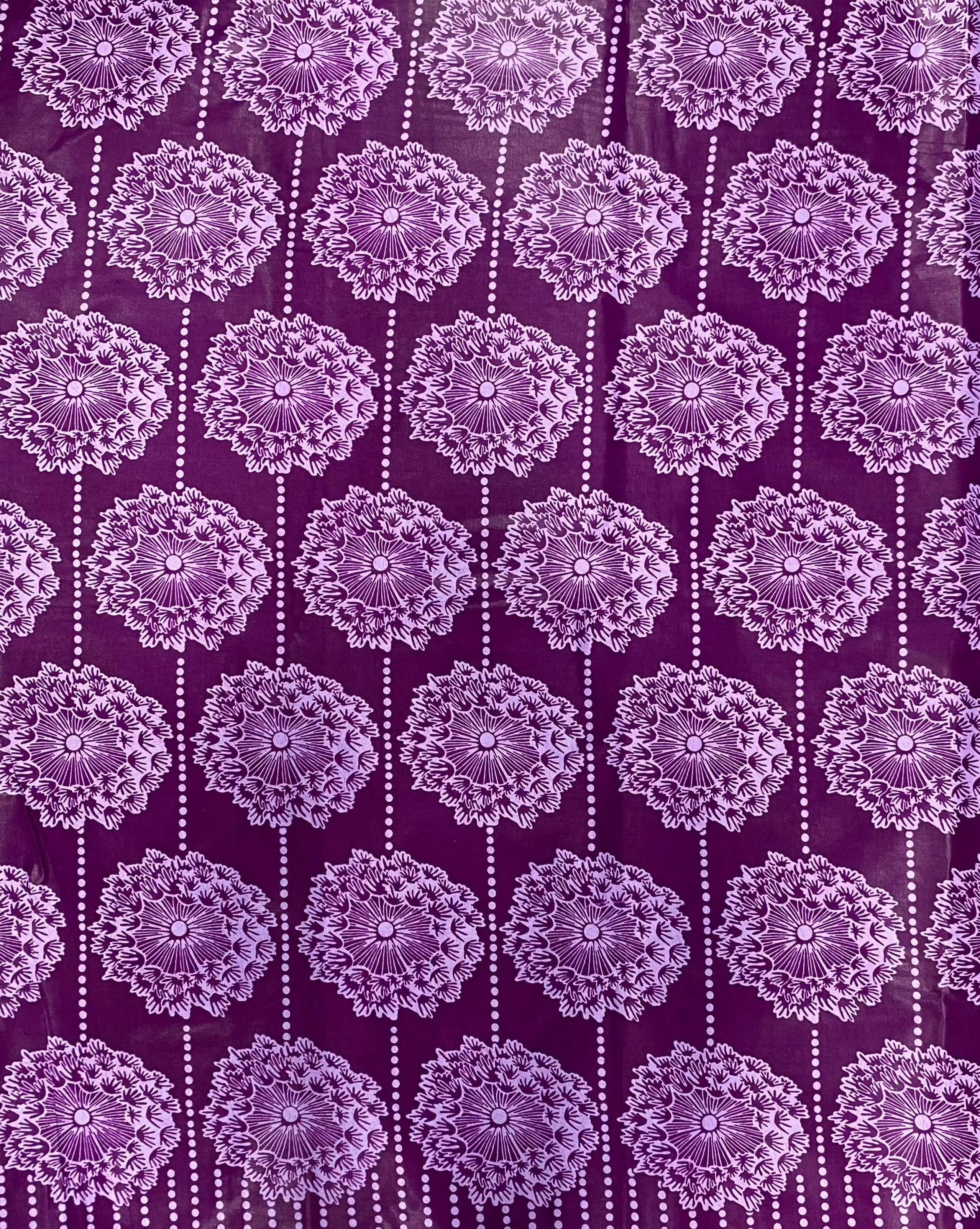 Lilac Dream: Premium 100% Cotton Fabric for Fashion & Home Décor