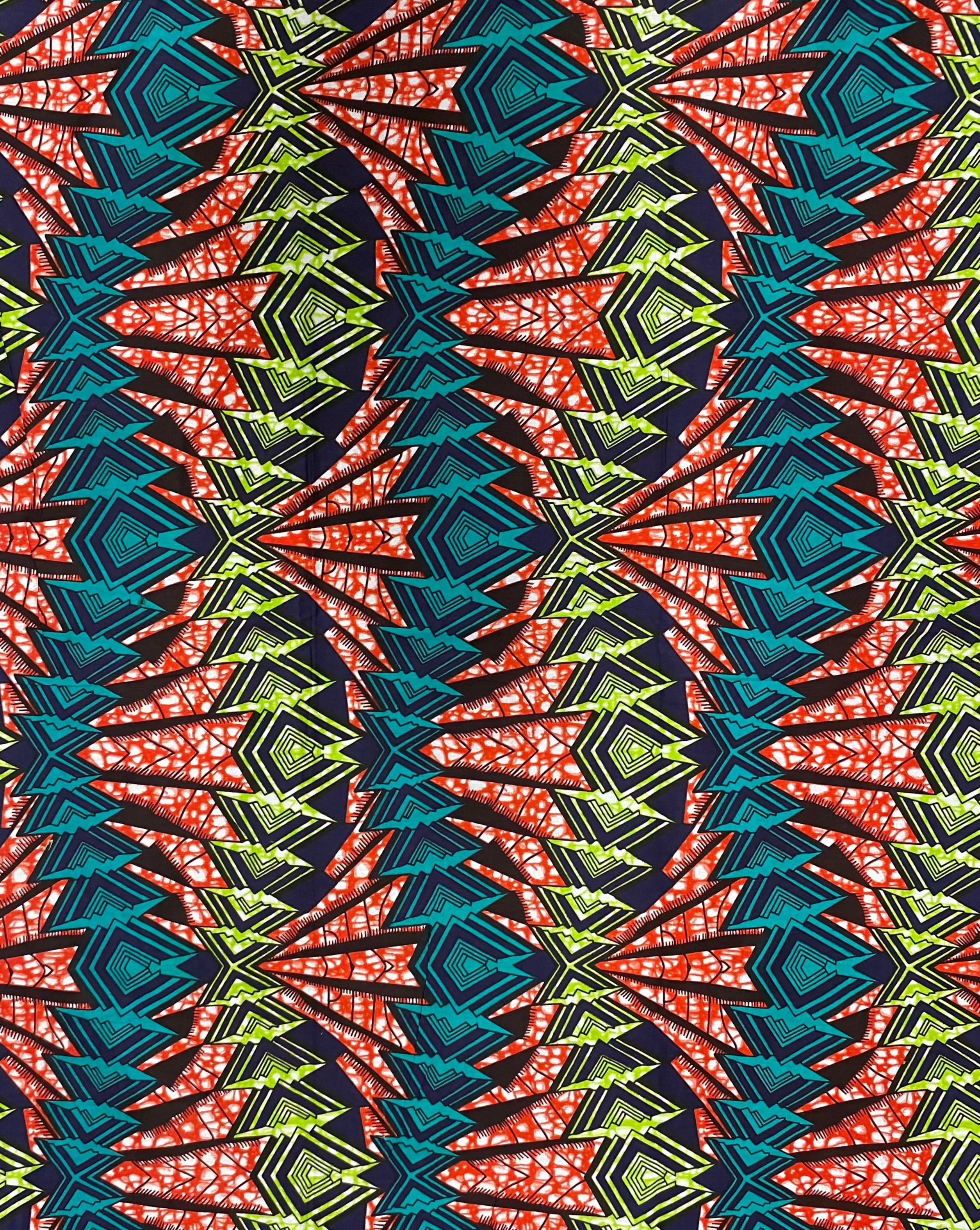 Teal and Edgy: Premium 100% Cotton Fabric for Fashion & Home Décor