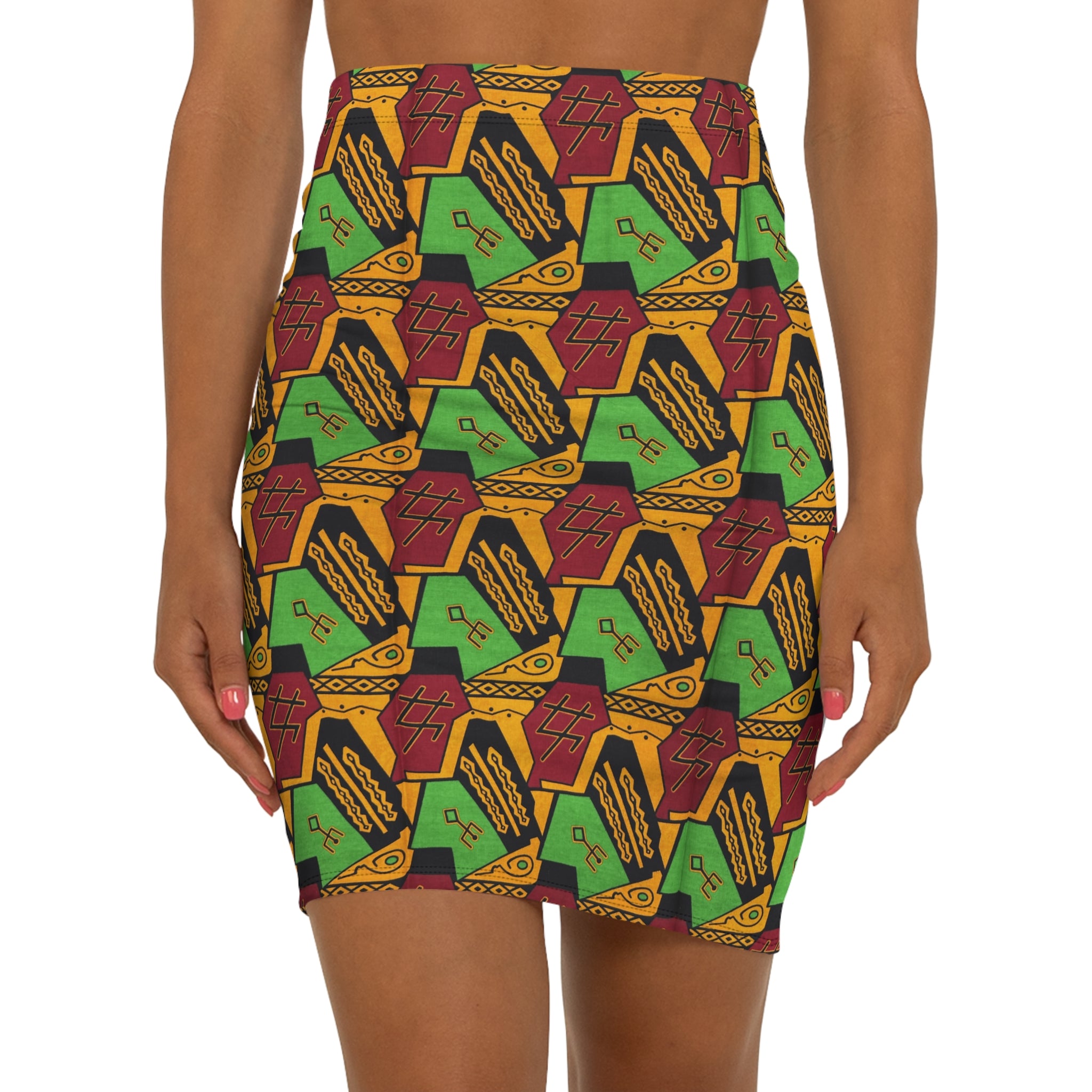 Symbolic Power African Print Fabric