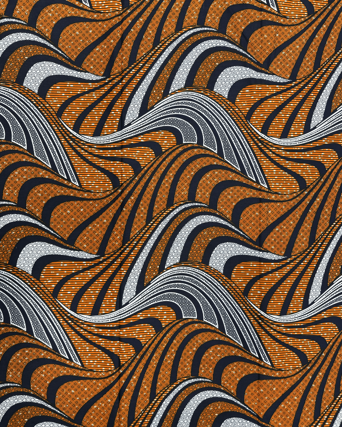 Amber Waves African Print Fabric