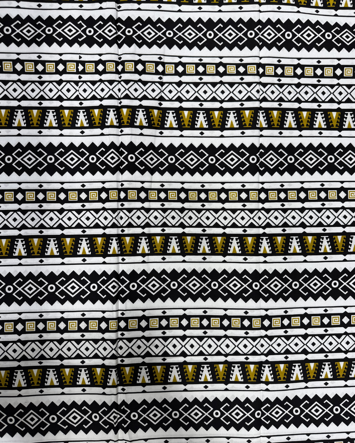 Golden Horizon African Print Fabric